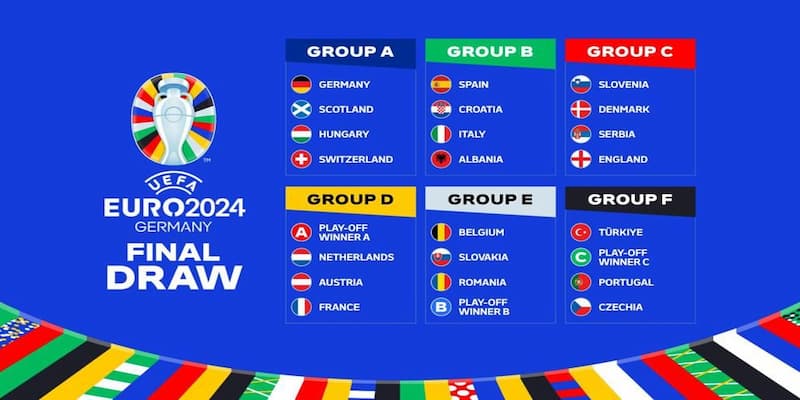 Hướng dẫn cách xem trực tiếp Euro 2024 Thống kê trận đấu theo thời gian thực